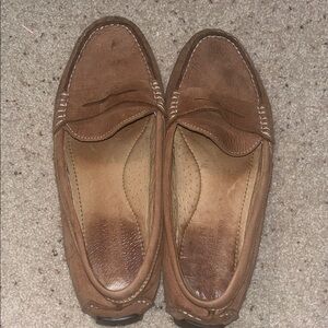 Ralph Lauren Brown Leather Loafers